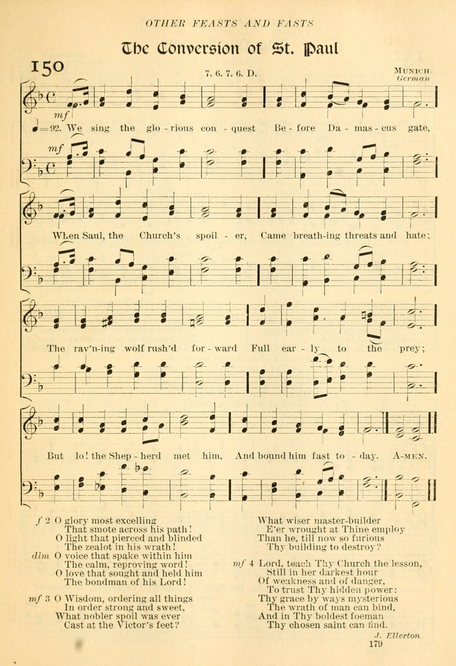The Church Hymnal: revised and enlarged in accordance with the action of the General Convention of the Protestant Episcopal Church in the United States of America in the year of our Lord 1892... page 236