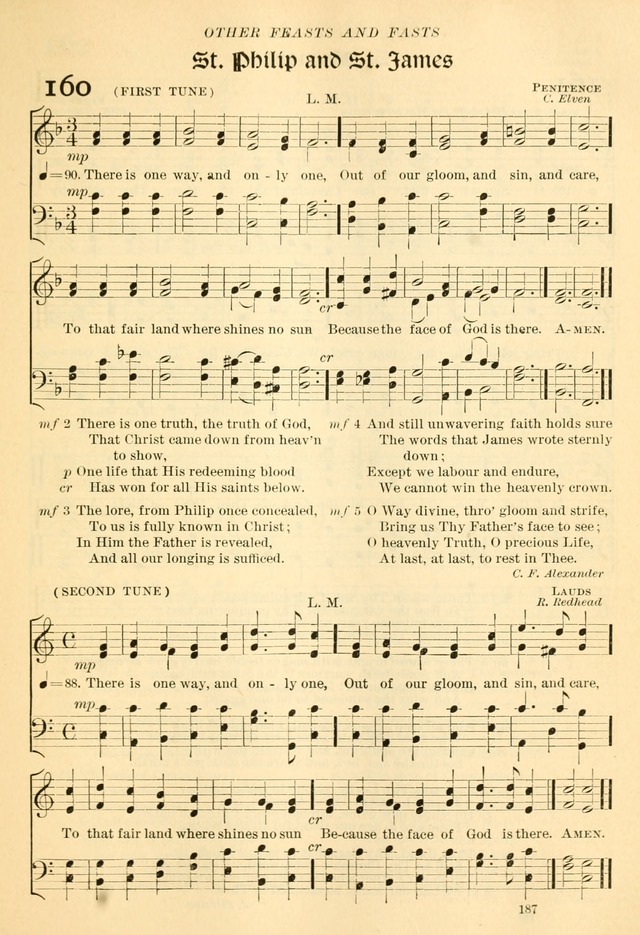 The Church Hymnal: revised and enlarged in accordance with the action of the General Convention of the Protestant Episcopal Church in the United States of America in the year of our Lord 1892... page 244