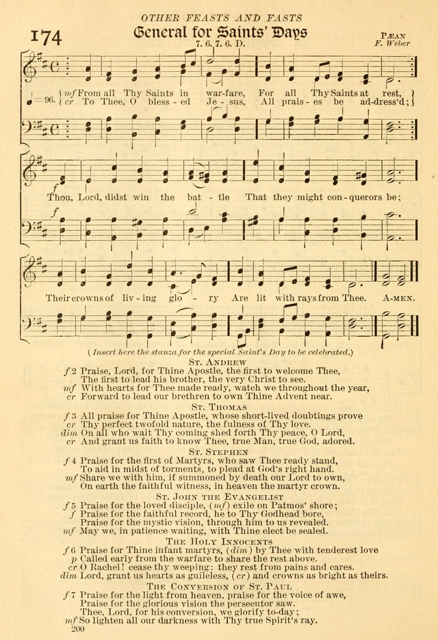 The Church Hymnal: revised and enlarged in accordance with the action of the General Convention of the Protestant Episcopal Church in the United States of America in the year of our Lord 1892... page 257