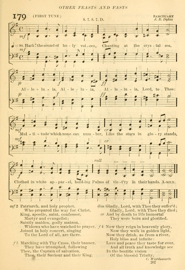 The Church Hymnal: revised and enlarged in accordance with the action of the General Convention of the Protestant Episcopal Church in the United States of America in the year of our Lord 1892... page 264