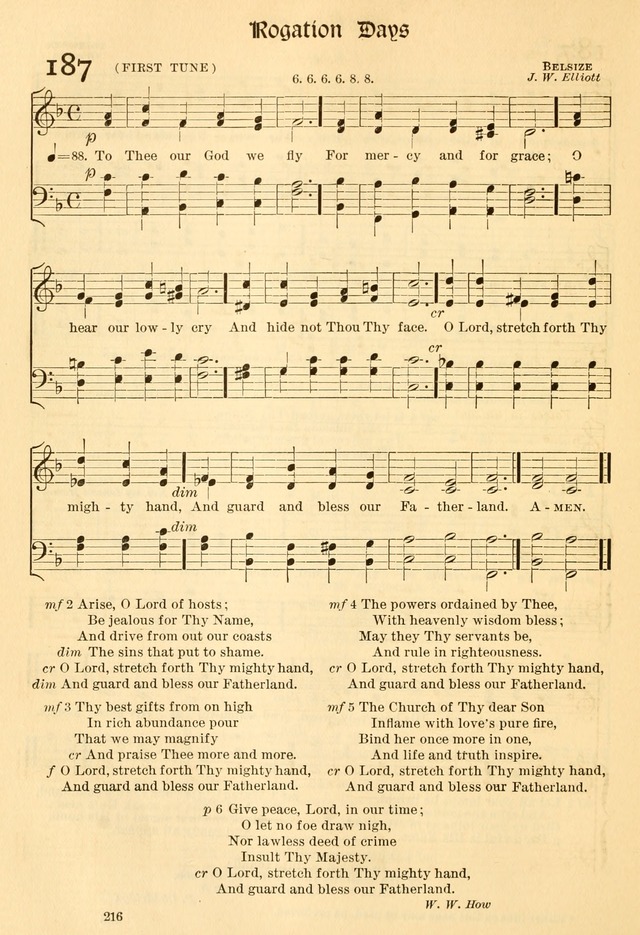 The Church Hymnal: revised and enlarged in accordance with the action of the General Convention of the Protestant Episcopal Church in the United States of America in the year of our Lord 1892... page 273