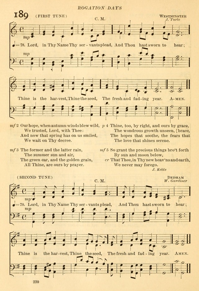 The Church Hymnal: revised and enlarged in accordance with the action of the General Convention of the Protestant Episcopal Church in the United States of America in the year of our Lord 1892... page 277