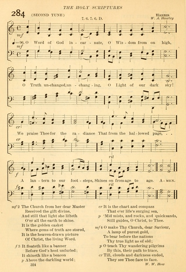 The Church Hymnal: revised and enlarged in accordance with the action of the General Convention of the Protestant Episcopal Church in the United States of America in the year of our Lord 1892... page 381