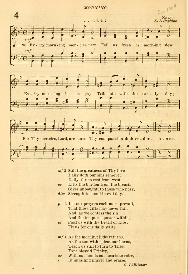 The Church Hymnal: revised and enlarged in accordance with the action of the General Convention of the Protestant Episcopal Church in the United States of America in the year of our Lord 1892... page 61