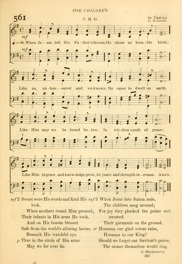 The Church Hymnal: revised and enlarged in accordance with the action of the General Convention of the Protestant Episcopal Church in the United States of America in the year of our Lord 1892... page 724