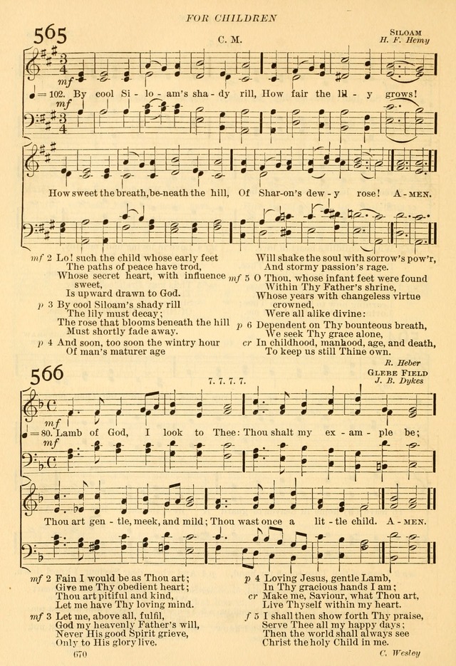 The Church Hymnal: revised and enlarged in accordance with the action of the General Convention of the Protestant Episcopal Church in the United States of America in the year of our Lord 1892... page 727