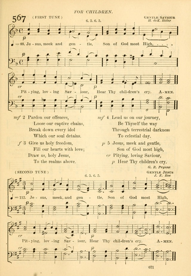 The Church Hymnal: revised and enlarged in accordance with the action of the General Convention of the Protestant Episcopal Church in the United States of America in the year of our Lord 1892... page 728