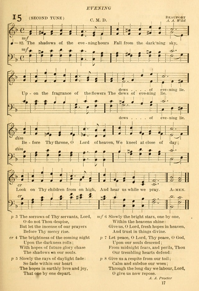 The Church Hymnal: revised and enlarged in accordance with the action of the General Convention of the Protestant Episcopal Church in the United States of America in the year of our Lord 1892... page 74