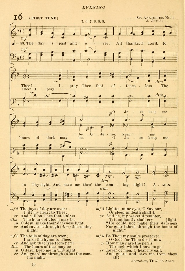 The Church Hymnal: revised and enlarged in accordance with the action of the General Convention of the Protestant Episcopal Church in the United States of America in the year of our Lord 1892... page 75