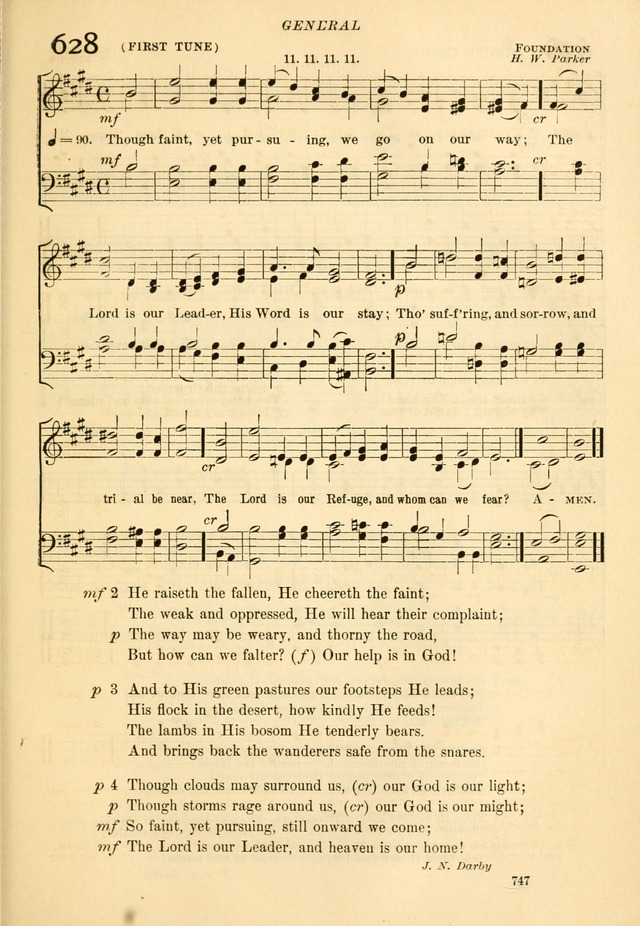 The Church Hymnal: revised and enlarged in accordance with the action of the General Convention of the Protestant Episcopal Church in the United States of America in the year of our Lord 1892... page 804