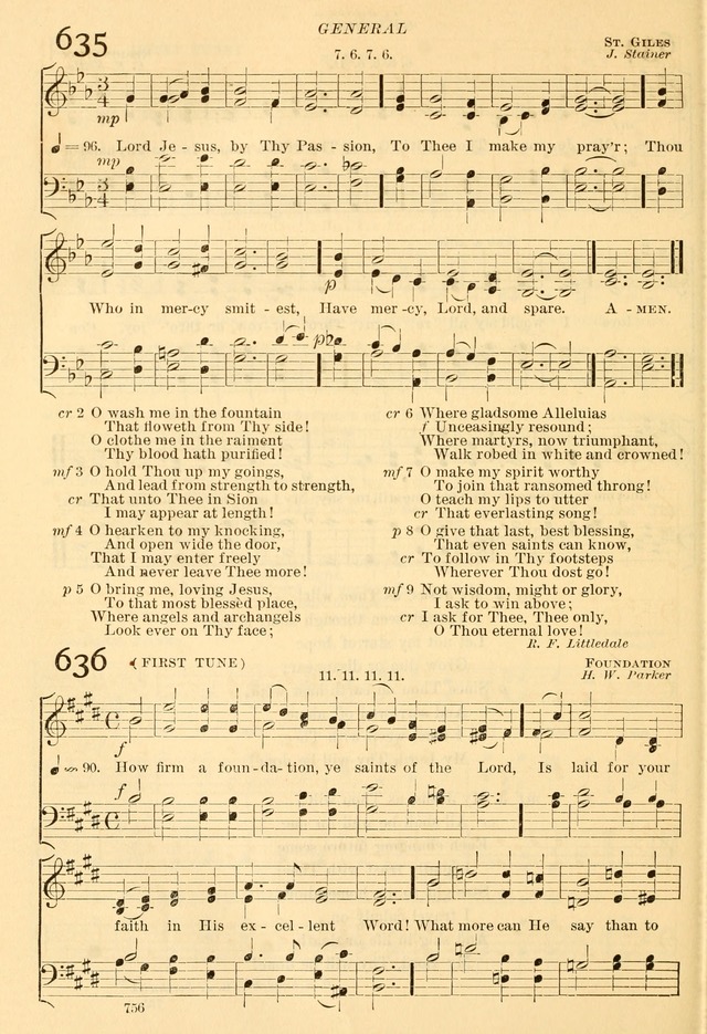 The Church Hymnal: revised and enlarged in accordance with the action of the General Convention of the Protestant Episcopal Church in the United States of America in the year of our Lord 1892... page 813