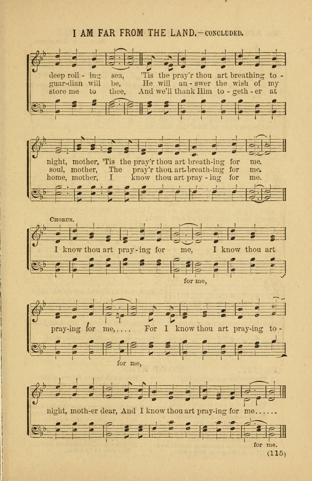 Coronation Hymns and Songs: for praise and prayer meetings, home and social singing page 115