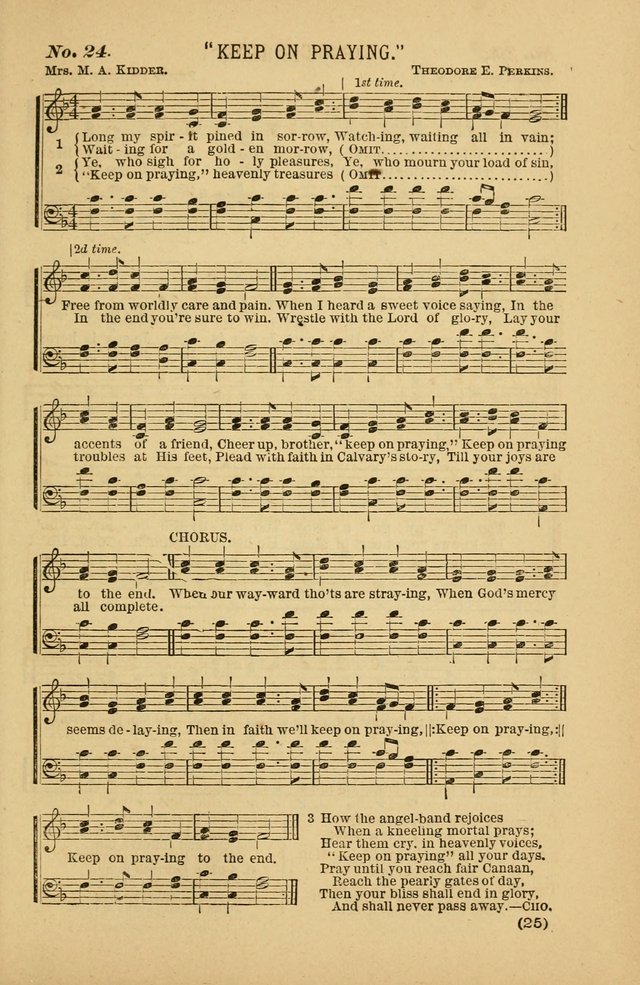 Coronation Hymns and Songs: for praise and prayer meetings, home and social singing page 25