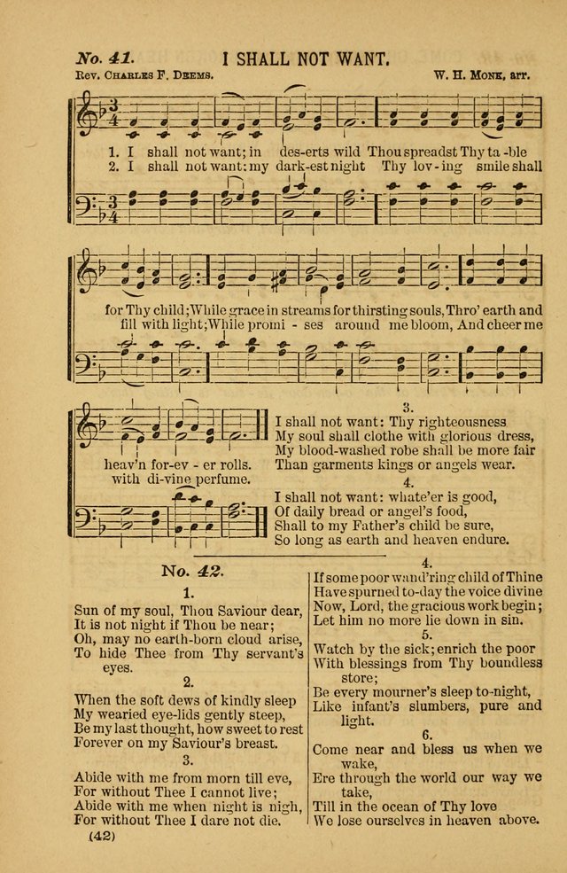 Coronation Hymns and Songs: for praise and prayer meetings, home and social singing page 42
