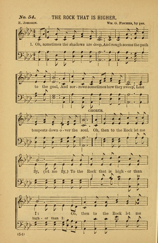 Coronation Hymns and Songs: for praise and prayer meetings, home and social singing page 54