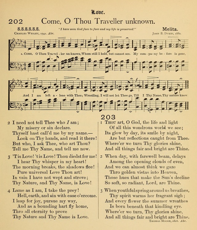 College Hymnal: a selection of Christian praise-songs for the uses of worship in universities, colleges and advanced schools. page 148