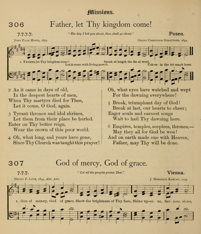 College Hymnal: a selection of Christian praise-songs for the uses of worship in universities, colleges and advanced schools. page 213