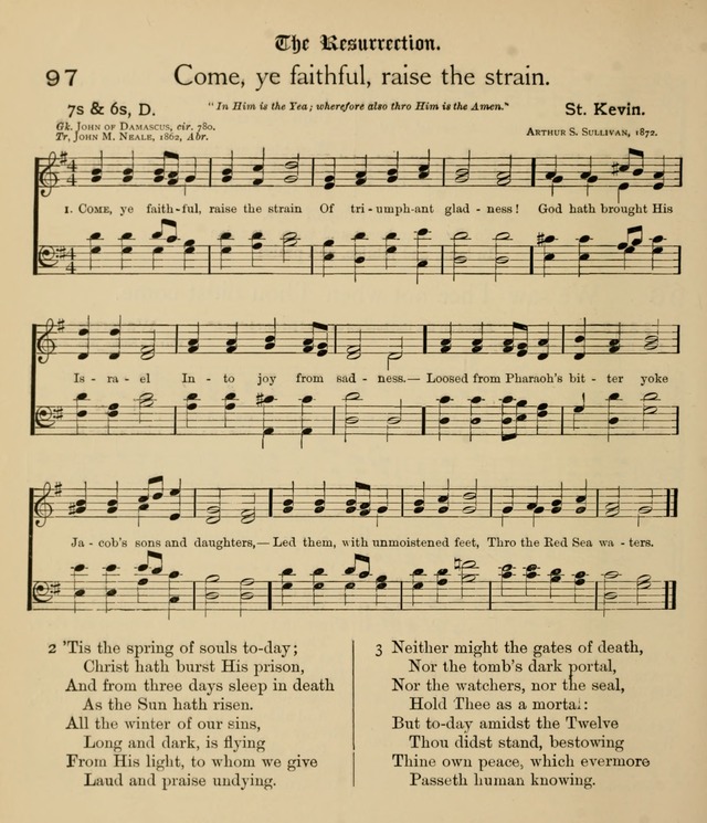 College Hymnal: a selection of Christian praise-songs for the uses of worship in universities, colleges and advanced schools. page 77
