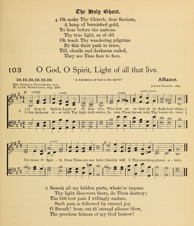 College Hymnal: a selection of Christian praise-songs for the uses of worship in universities, colleges and advanced schools. page 82