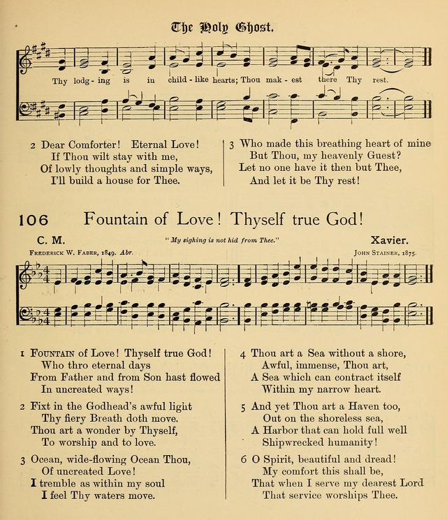 College Hymnal: a selection of Christian praise-songs for the uses of worship in universities, colleges and advanced schools. page 84