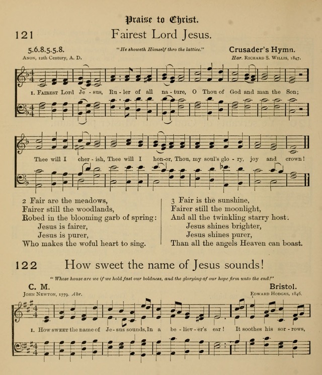College Hymnal: a selection of Christian praise-songs for the uses of worship in universities, colleges and advanced schools. page 95