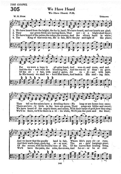The Church Hymnal: the official hymnal of the Seventh-Day Adventist Church page 232