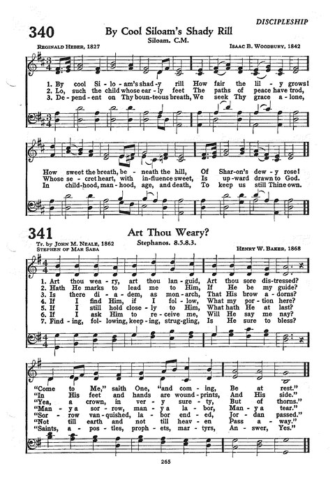 The Church Hymnal: the official hymnal of the Seventh-Day Adventist Church page 257