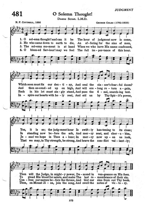 The Church Hymnal: the official hymnal of the Seventh-Day Adventist Church page 365
