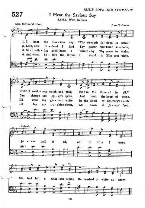 The Church Hymnal: the official hymnal of the Seventh-Day Adventist Church page 403