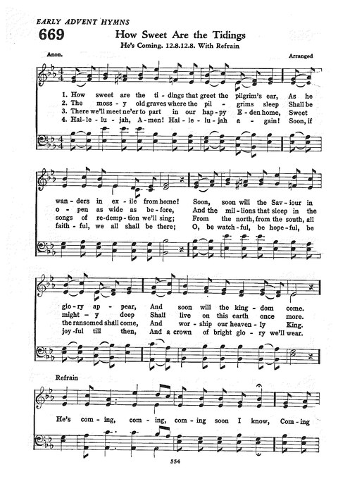 The Church Hymnal: the official hymnal of the Seventh-Day Adventist Church page 546