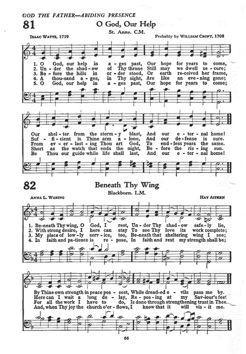 The Church Hymnal: the official hymnal of the Seventh-Day Adventist Church page 58