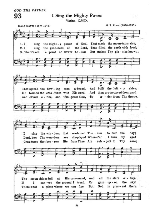 The Church Hymnal: the official hymnal of the Seventh-Day Adventist Church page 66