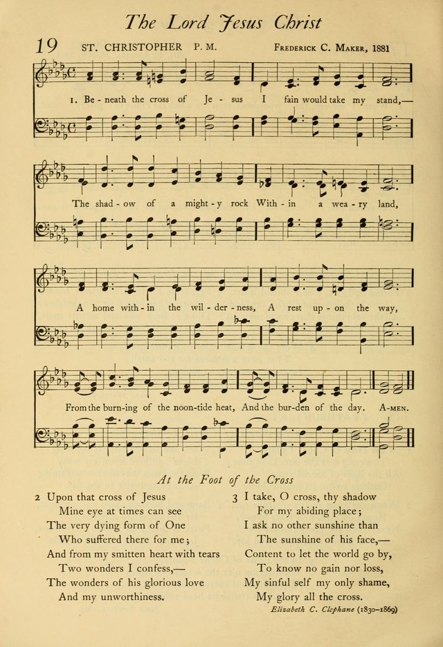 The Council Hymnal: a selection of hymns and tunes chosen from the Pilgrim Hymnal for the use of the National Council of Congregational Churches page 12