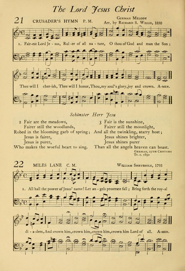 The Council Hymnal: a selection of hymns and tunes chosen from the Pilgrim Hymnal for the use of the National Council of Congregational Churches page 14