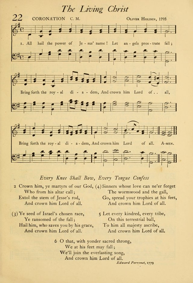 The Council Hymnal: a selection of hymns and tunes chosen from the Pilgrim Hymnal for the use of the National Council of Congregational Churches page 15