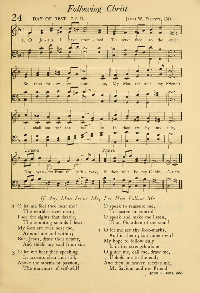The Council Hymnal: a selection of hymns and tunes chosen from the Pilgrim Hymnal for the use of the National Council of Congregational Churches page 17