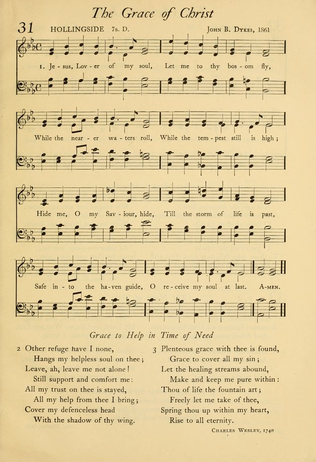 The Council Hymnal: a selection of hymns and tunes chosen from the Pilgrim Hymnal for the use of the National Council of Congregational Churches page 23