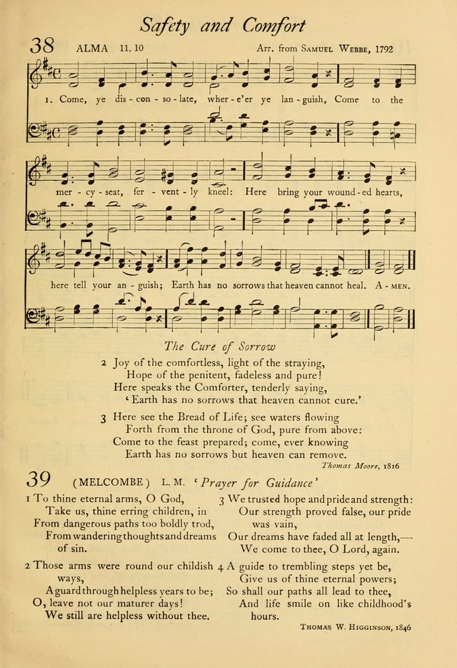 The Council Hymnal: a selection of hymns and tunes chosen from the Pilgrim Hymnal for the use of the National Council of Congregational Churches page 29