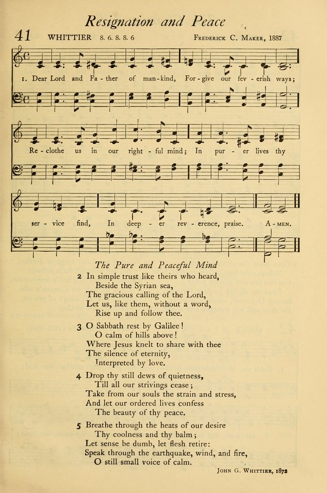 The Council Hymnal: a selection of hymns and tunes chosen from the Pilgrim Hymnal for the use of the National Council of Congregational Churches page 31