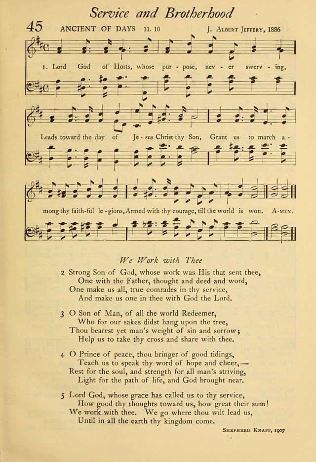 The Council Hymnal: a selection of hymns and tunes chosen from the Pilgrim Hymnal for the use of the National Council of Congregational Churches page 35