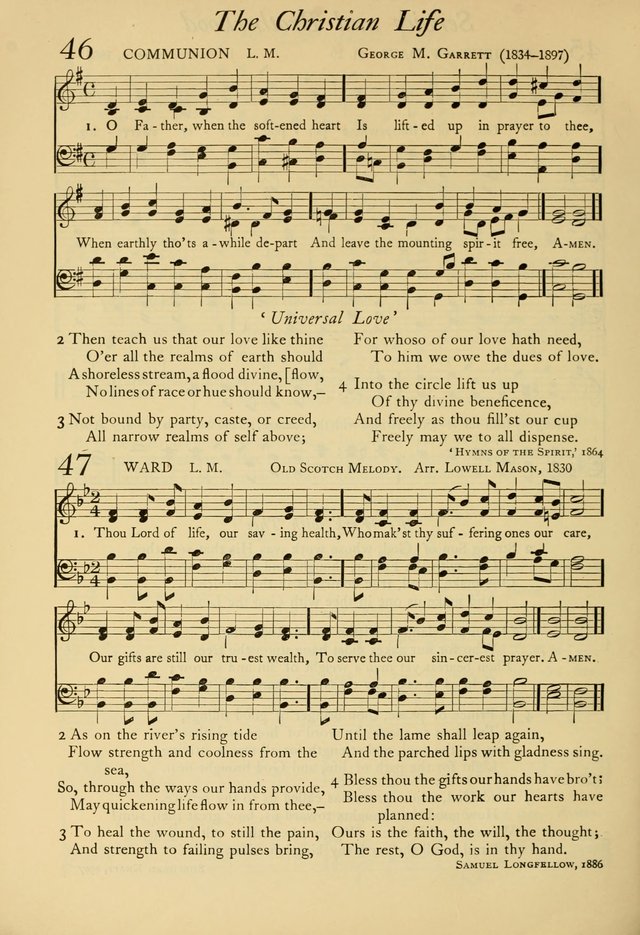The Council Hymnal: a selection of hymns and tunes chosen from the Pilgrim Hymnal for the use of the National Council of Congregational Churches page 36