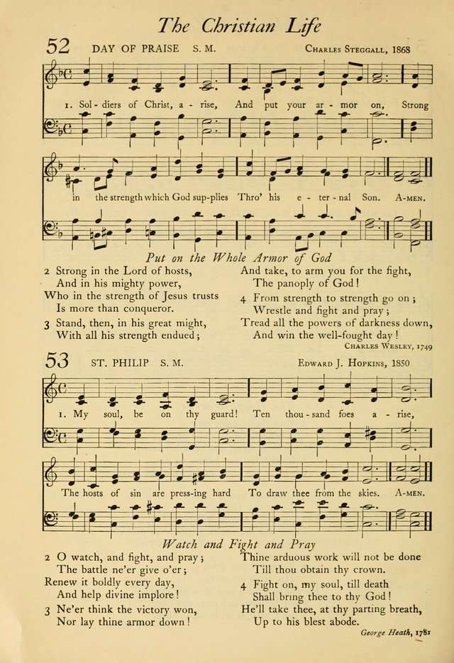 The Council Hymnal: a selection of hymns and tunes chosen from the Pilgrim Hymnal for the use of the National Council of Congregational Churches page 40