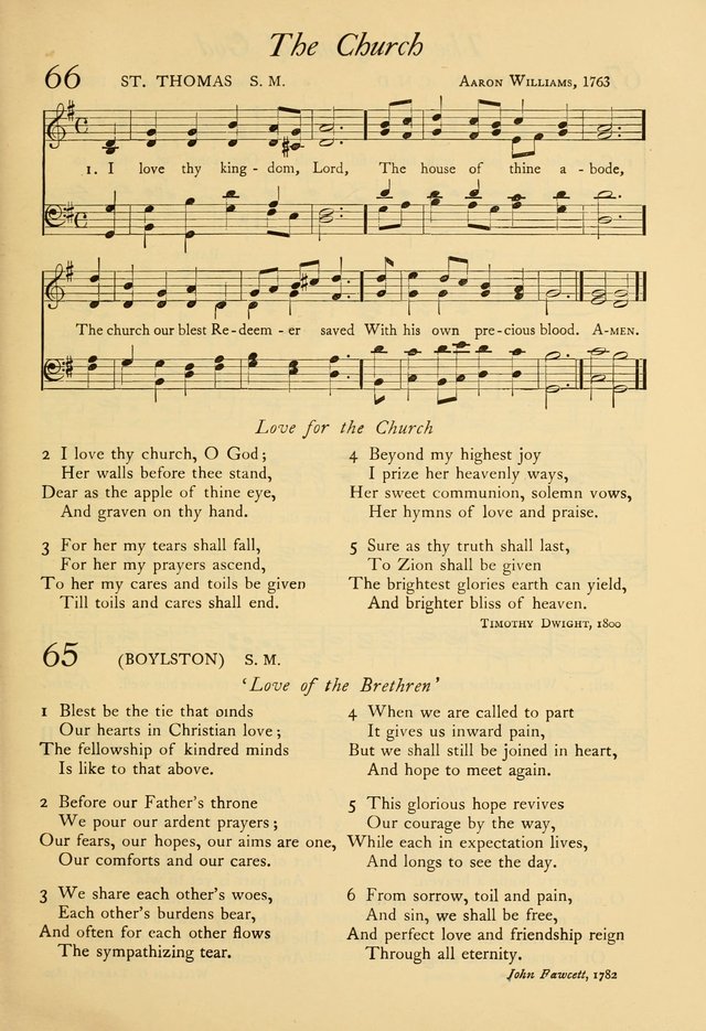 The Council Hymnal: a selection of hymns and tunes chosen from the Pilgrim Hymnal for the use of the National Council of Congregational Churches page 51