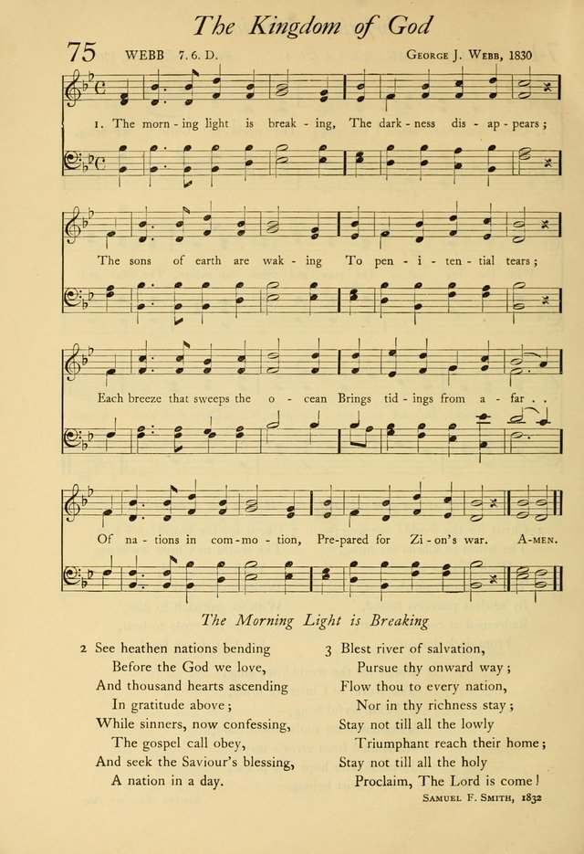 The Council Hymnal: a selection of hymns and tunes chosen from the Pilgrim Hymnal for the use of the National Council of Congregational Churches page 58