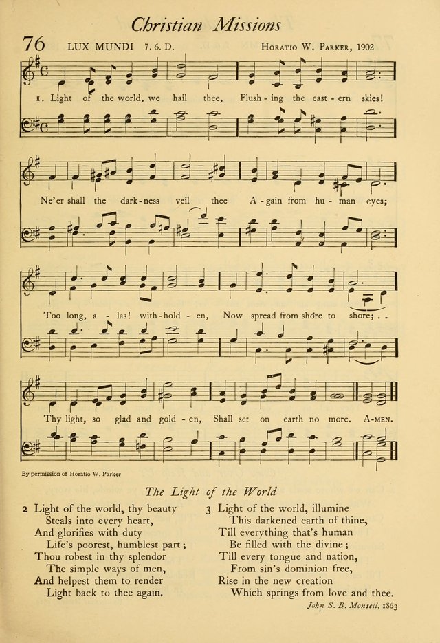 The Council Hymnal: a selection of hymns and tunes chosen from the Pilgrim Hymnal for the use of the National Council of Congregational Churches page 59