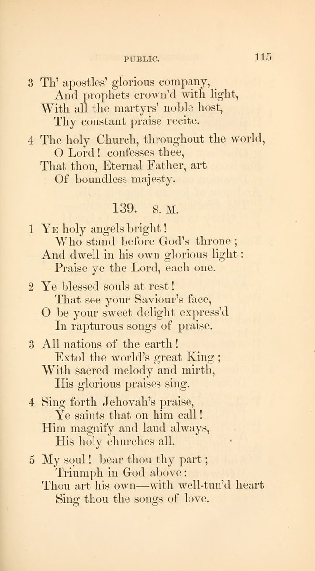 A Collection of Hymns: Supplementary to the Psalms and Hymns of Dr. Watts page 122