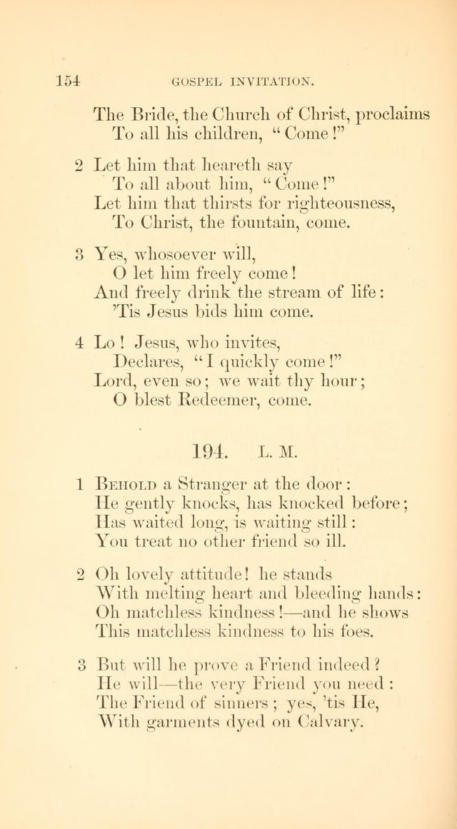 A Collection of Hymns: Supplementary to the Psalms and Hymns of Dr. Watts page 161