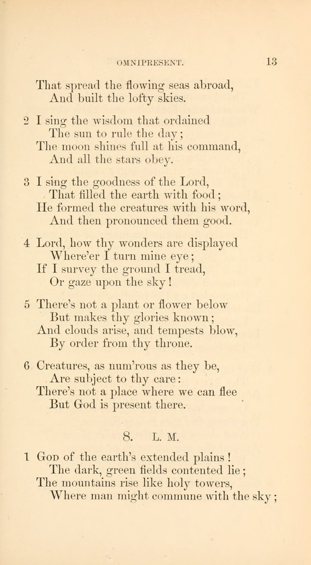 A Collection of Hymns: Supplementary to the Psalms and Hymns of Dr. Watts page 20