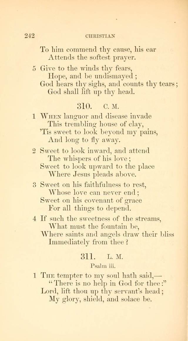 A Collection of Hymns: Supplementary to the Psalms and Hymns of Dr. Watts page 249