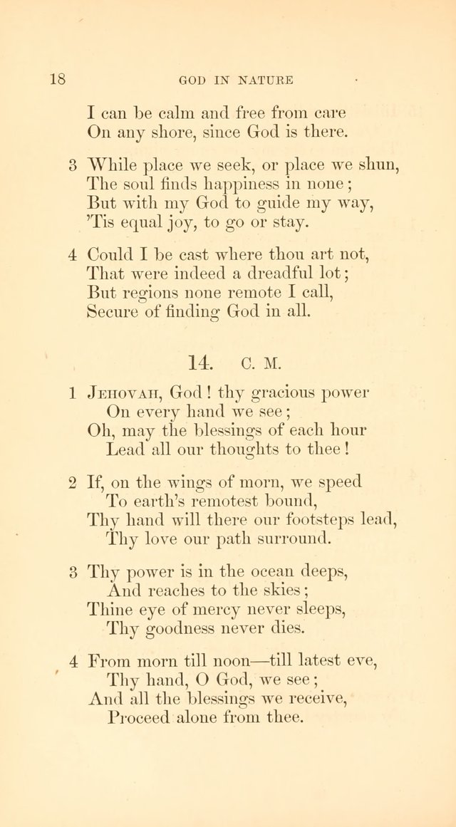 A Collection of Hymns: Supplementary to the Psalms and Hymns of Dr. Watts page 25
